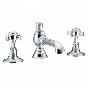Traditional bathrooms АНГЛИЯ Смеситель для раковины на 3 отверстия ЛАНГЛИ Tb490.414.nk