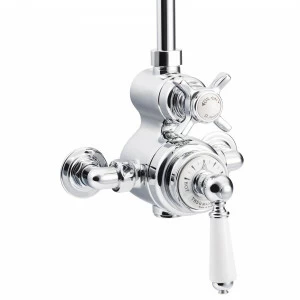 Traditional bathrooms Смеситель для душа термостат с фарфоровой ручкой ASCOT Tb740.414.nk