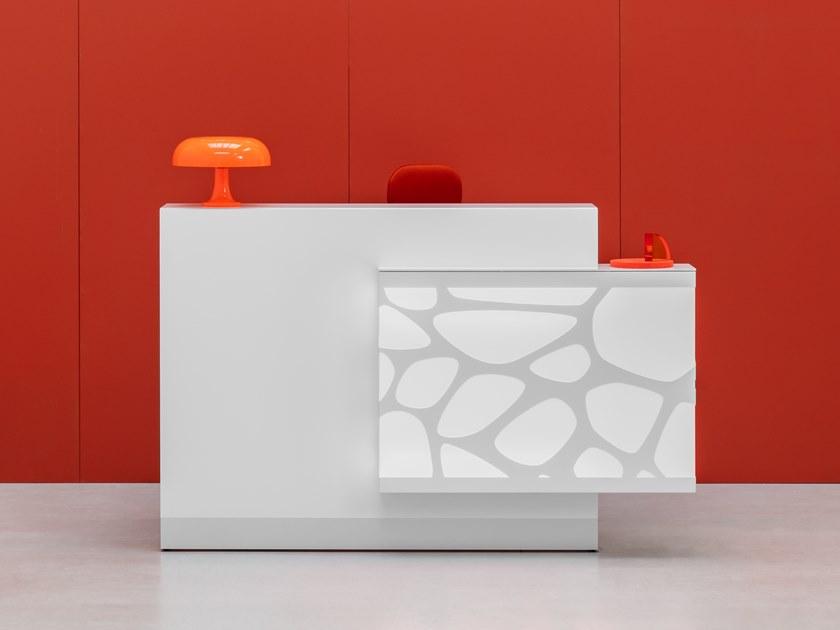 MDD Стойка регистрации офиса с освещением sun-id-1388002 - Вид №3