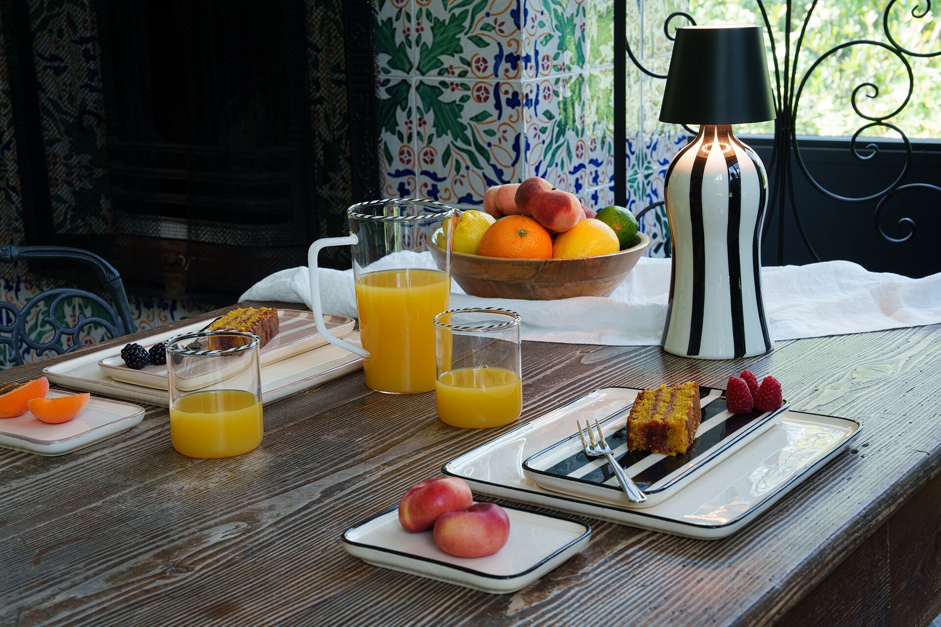 Стакан для воды из боросиликатного стекла Zafferano плетение ARCH-00105843 - Вид №7