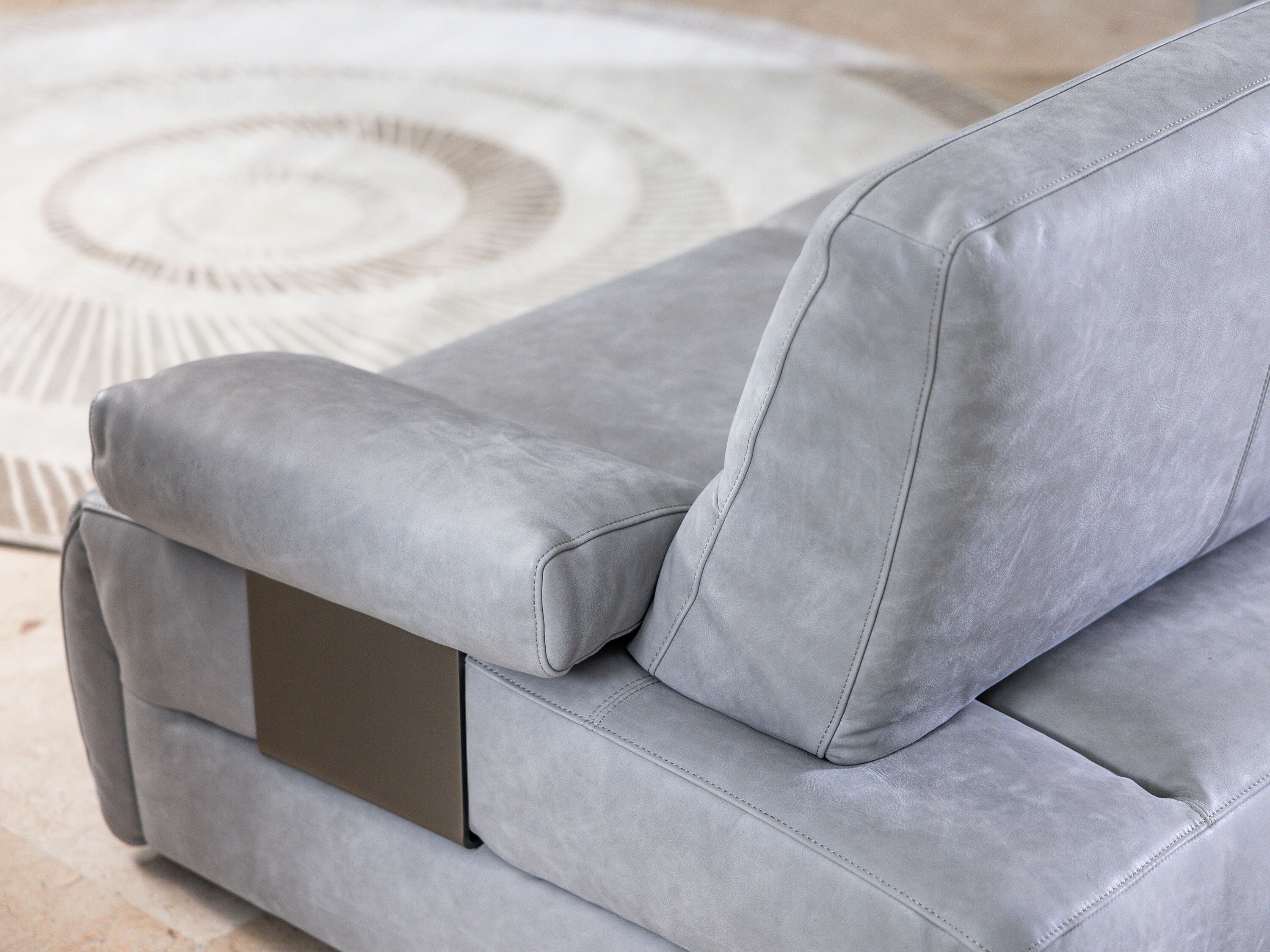 3-местный кожаный диван с электрическим движением CAMPO DE' FIORI лестница ARCH-00018544 - Вид №4