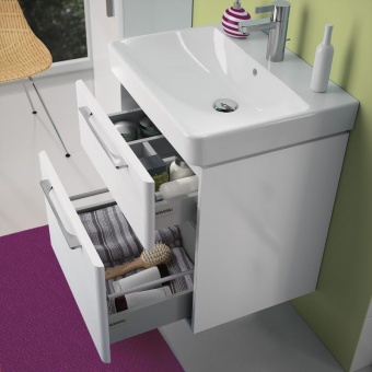 Тумба под раковину 56 см Keramag Smyle  805062000 дуб Santreyd  - Вид №4