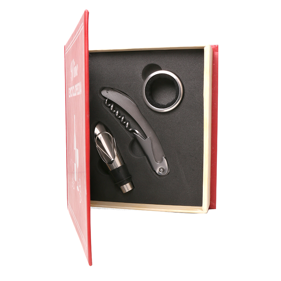 BA79-S Набор для вина book, 3 пред. Kikkerland  - Вид №1