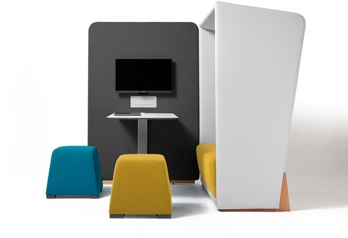 Diemme Кабинка офисная в ткани Circuit media & privè sun-id-1438650 - Вид №5