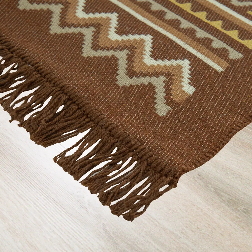 CTIM Килим 1914 D - коричневый акриловый коврик с геометрическим узором 83518784 STLM-1021491 - Вид №2