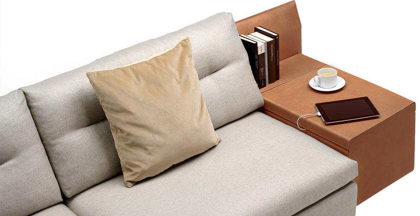 Poltrona Frau Модульный диван с журнальной полкой La collezione - divani e poltrone sun-id-1502655 - Вид №6
