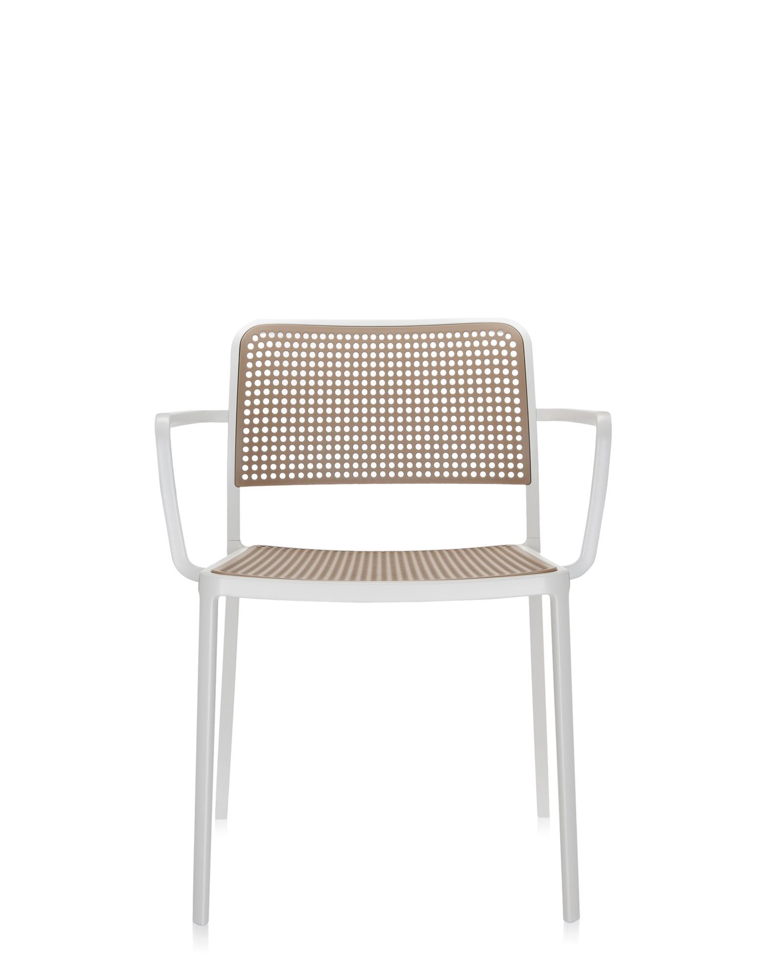 Алюминиевый штабелируемый стул с подлокотниками Kartell AUDREY ARCH-00131183 - Вид №3
