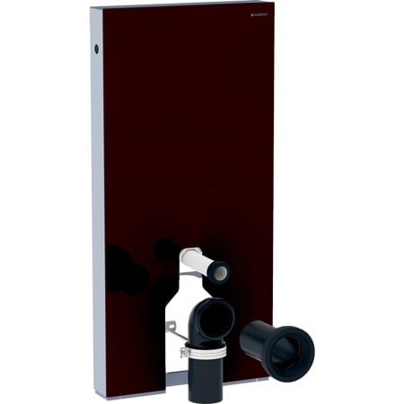 131.001.SQ.5 Сантехнический модуль Geberit Monolith для напольного унитаза, 101 см, передняя обшивка из стекла Geberit  - Вид №5