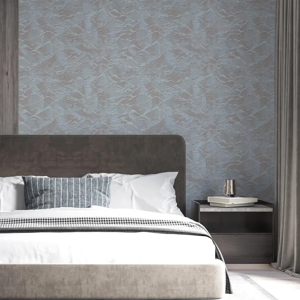 Обои виниловые Аспект Ру Тибет голубые 1.06 м 70325-28 STLM-2037685 - Вид №2