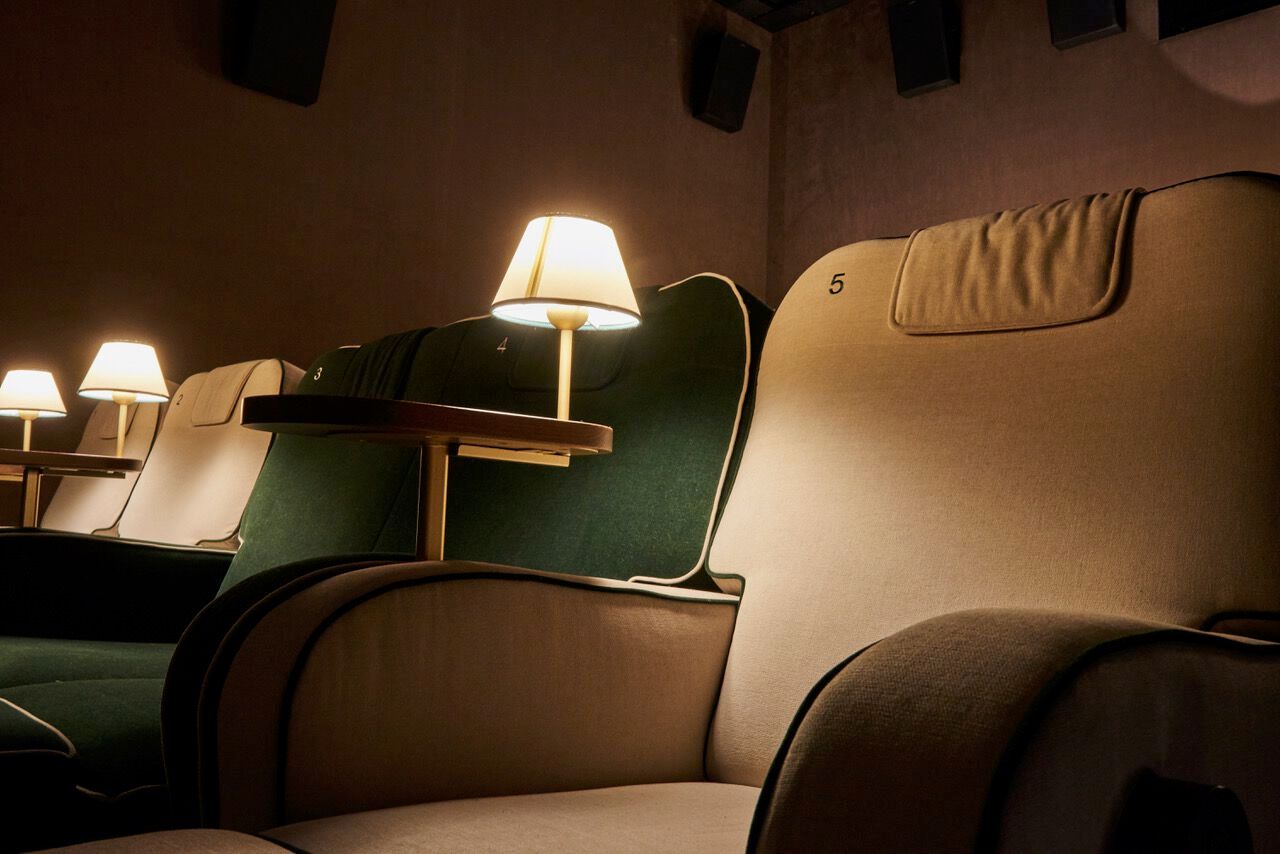 Тканевое кресло для кинотеатра с подголовником CINEARREDO BARBERINI MORETTO ARCH-00111386 - Вид №2