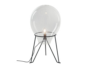 Светодиодная настольная лампа из дутого стекла