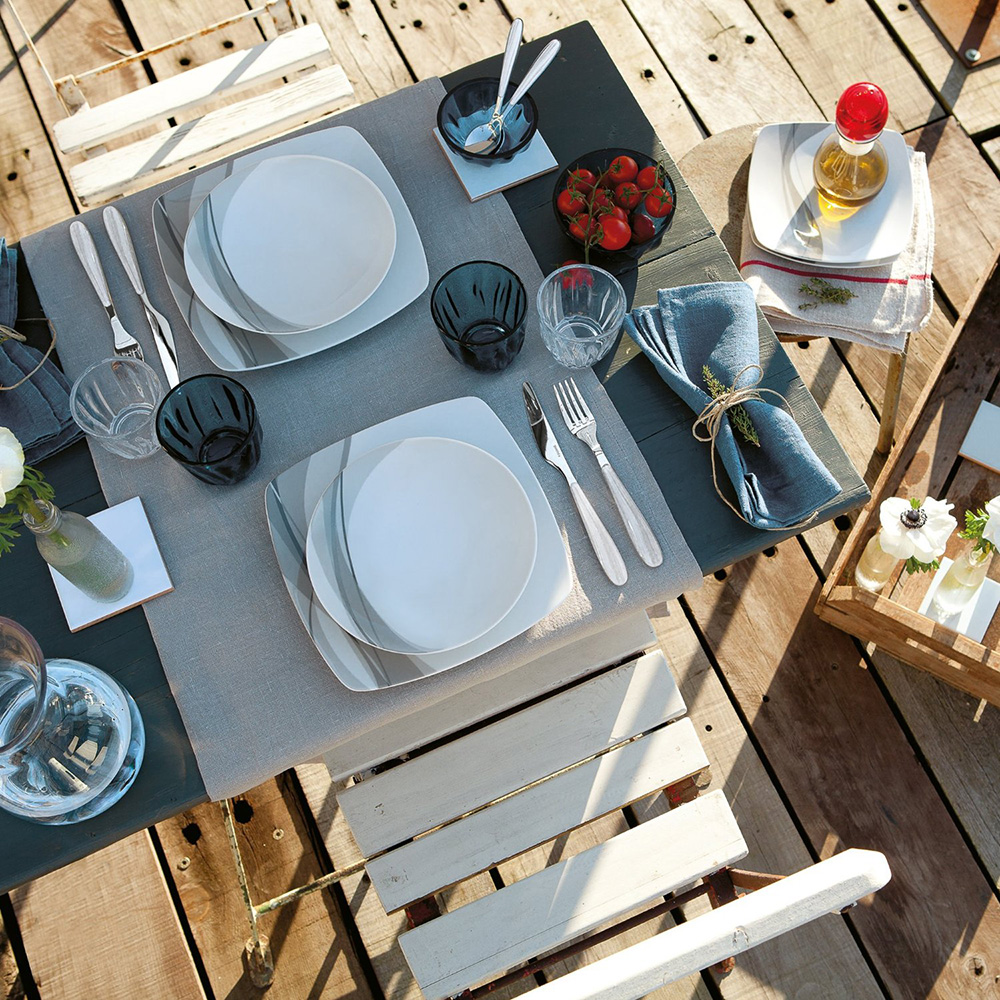 29730081 Приборы для салата grace голубые Guzzini  - Вид №1