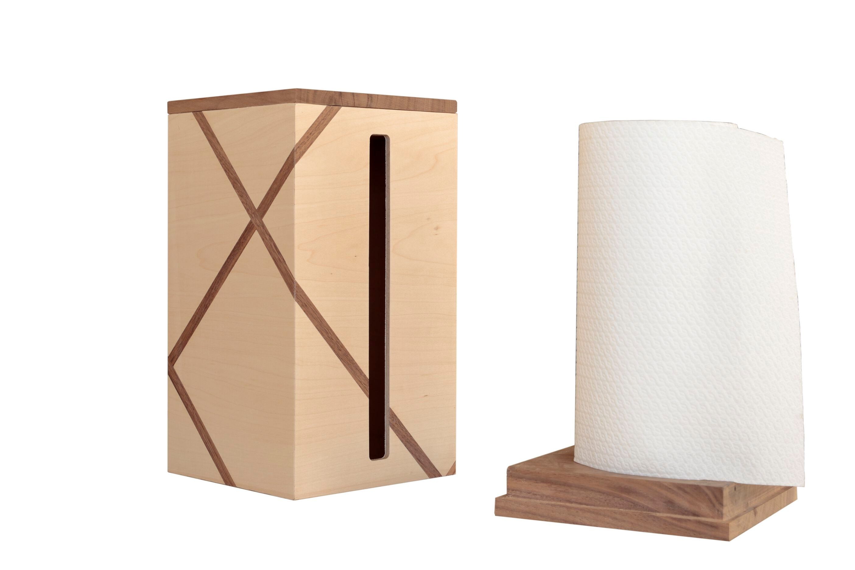 Держатель кухонного рулона из клена Deodara Strype ARCH-00078254 - Вид №1