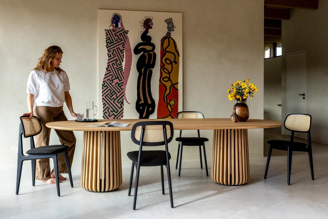 Овальный дубовый стол Vincent sheppard MARU ARCH-00095280 - Вид №2