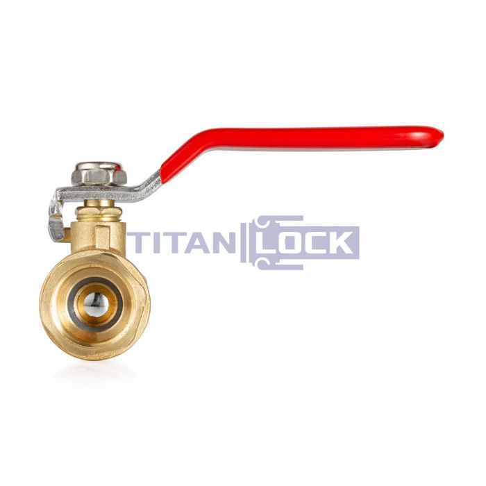 1,25in, шаровый кран, резьба BSP, латунь TL125BVBR TITAN LOCK  - Вид №6