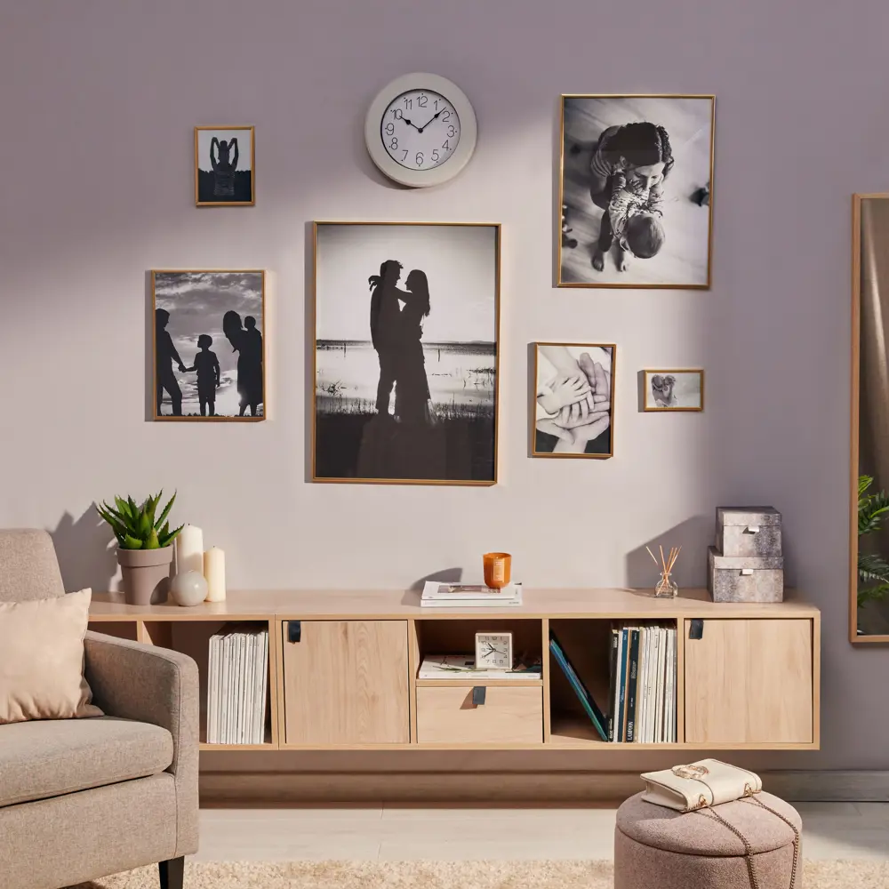 Фоторамка Kreaforta Lila в золотом цвете 21x29.7 см 89398520 STLM-1584892 - Вид №7