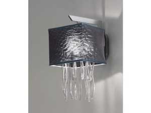 Светодиодный настенный светильник из стекла и пластика