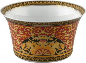 41465 Rosenthal Versace Салатник индивидуальный Rosenthal Versace Медуза 17см, фарфор Фарфор