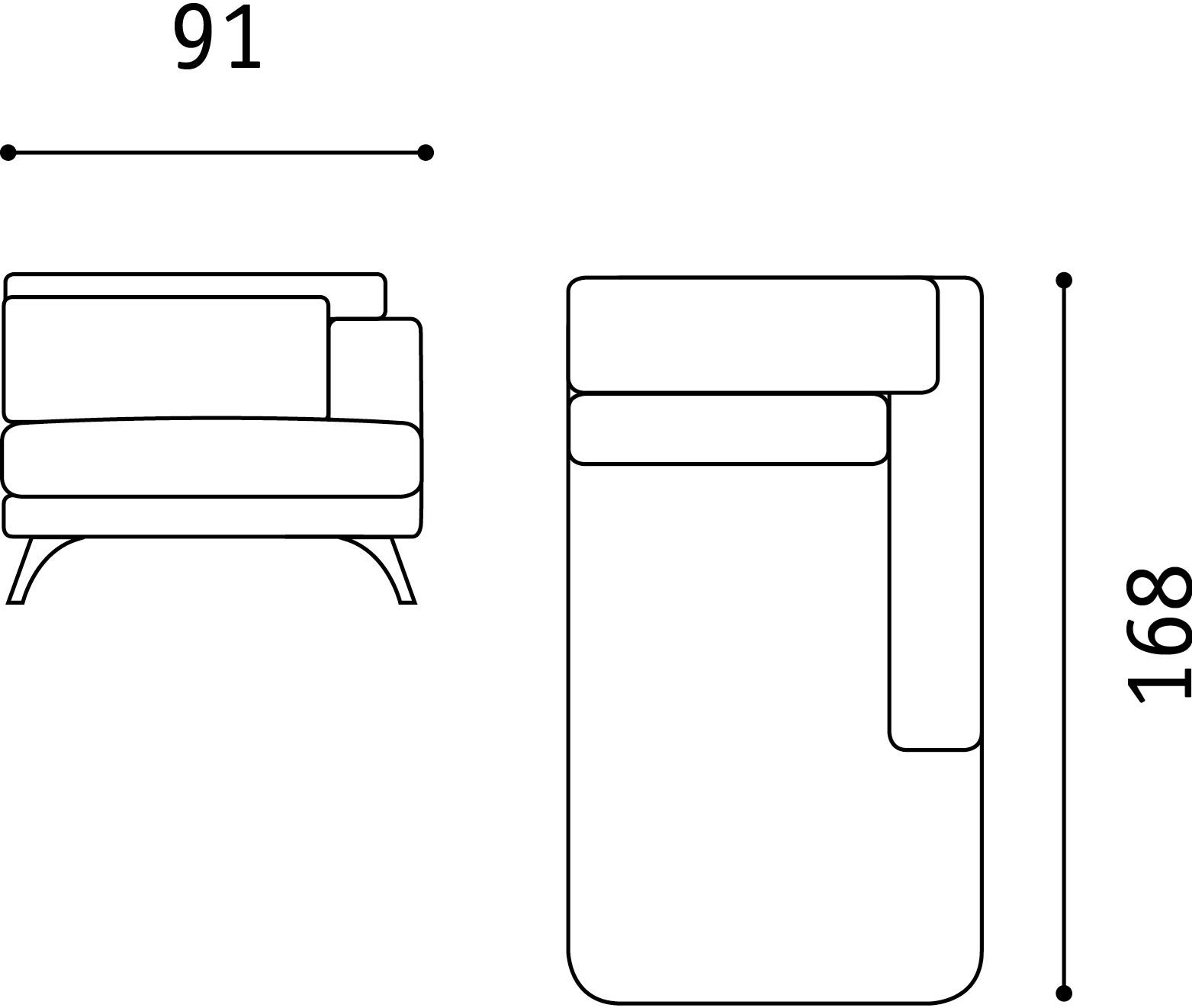 Febal Casa Кожаный диван Recliner sun-id-1492499 - Вид №9