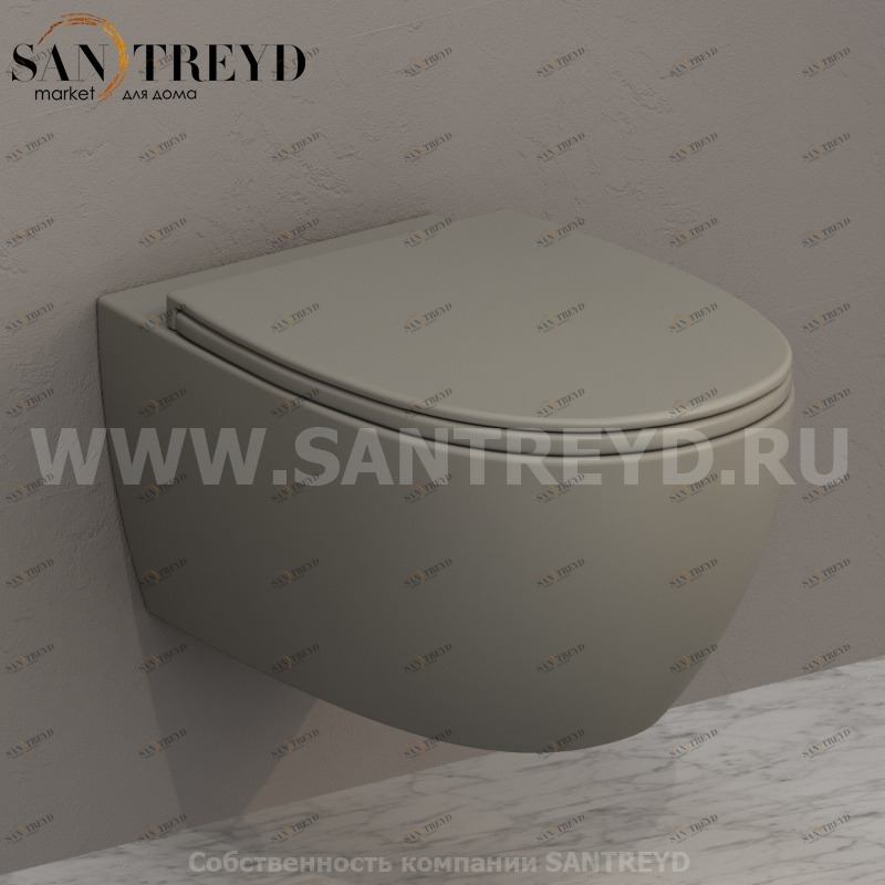 MDS03CC Подвесной унитаз настенный Белый Ceramica Globo 4ALL Италия