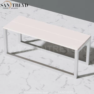 Effegibi LOGICA Скамейка 114 см с сидением из белого ламинированного керамогранита AS10021397