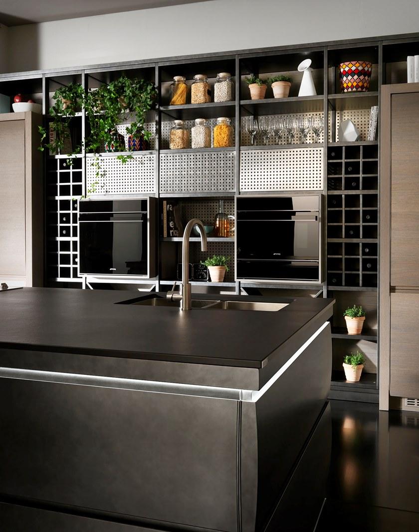 L'Ottocento Деревянная кухня с полуостровом Chronos sun-id-1404737 - Вид №3