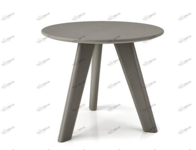 Huppé Круглый журнальный столик из березы, лакированный Studio 4571p HUPPE