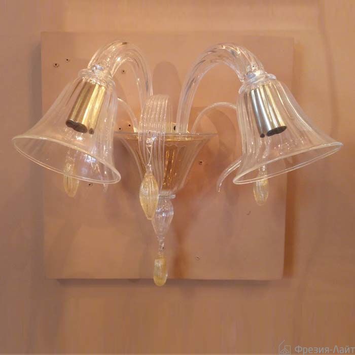 De Majo 7097/A2 crist.dec.oro бра 76423