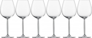 10651765 Schott Zwiesel Набор из 6 бокалов для красного вина Schott Zwiesel "Дива" 613 мл Стекло