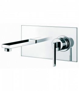 46539/16 Встраиваемый смеситель для раковины с тарелкой и 160 мм. носик. Bongio Myamix