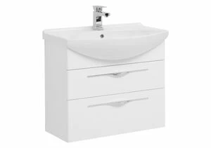 Тумба под раковину Aquanet Ирвин 75 белый