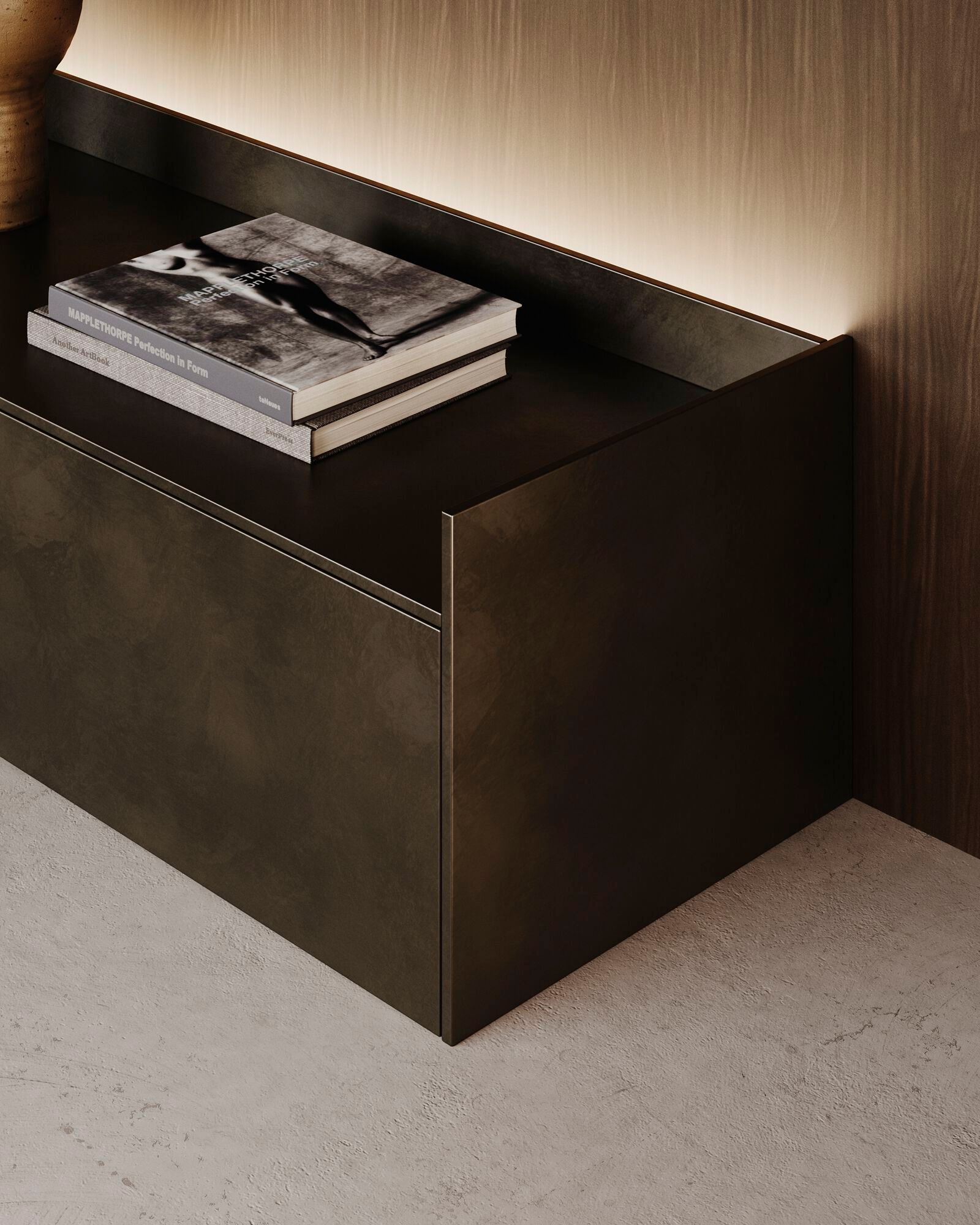 Установленная стеной секционная оборудованная стена Guzzini & Fontana House of Piano ARCH-00038458 - Вид №2