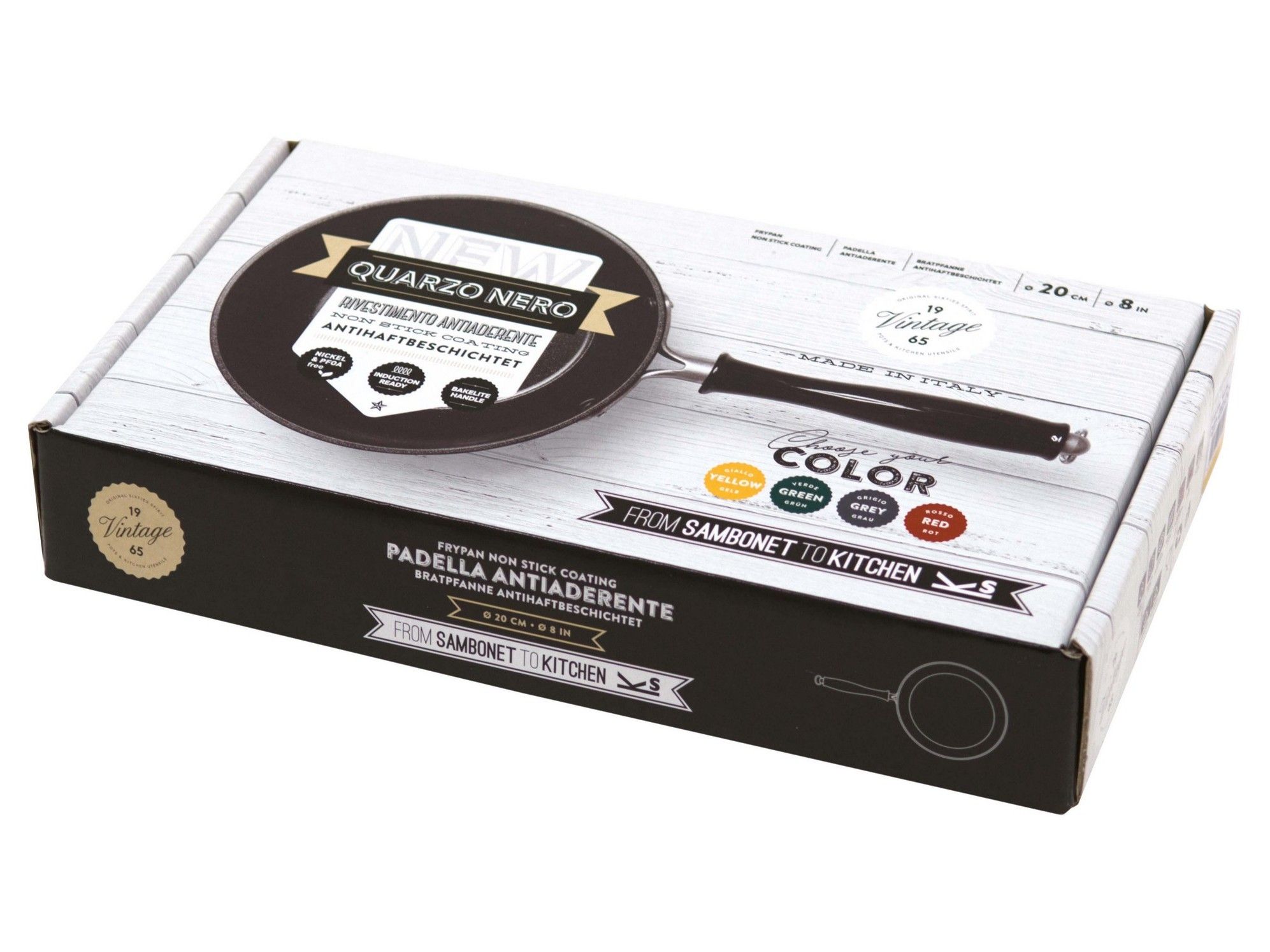 Алюминиевая антипригарная сковорода Sambonet Винтаж 1965 года ARCH-00118660 - Вид №6