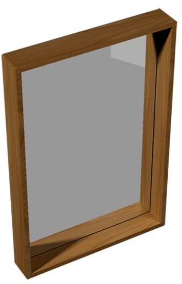 L'ANTIC COLONIAL Прямоугольное зеркало в настенной раме Karon sun-id-1476652 - Вид №1