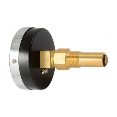 ТМТБ-31T.0406150 Термоманометр ТМТБ-31T с задним подключением Valtec 1/2", 6 бар 0-150 °C  - Вид №1