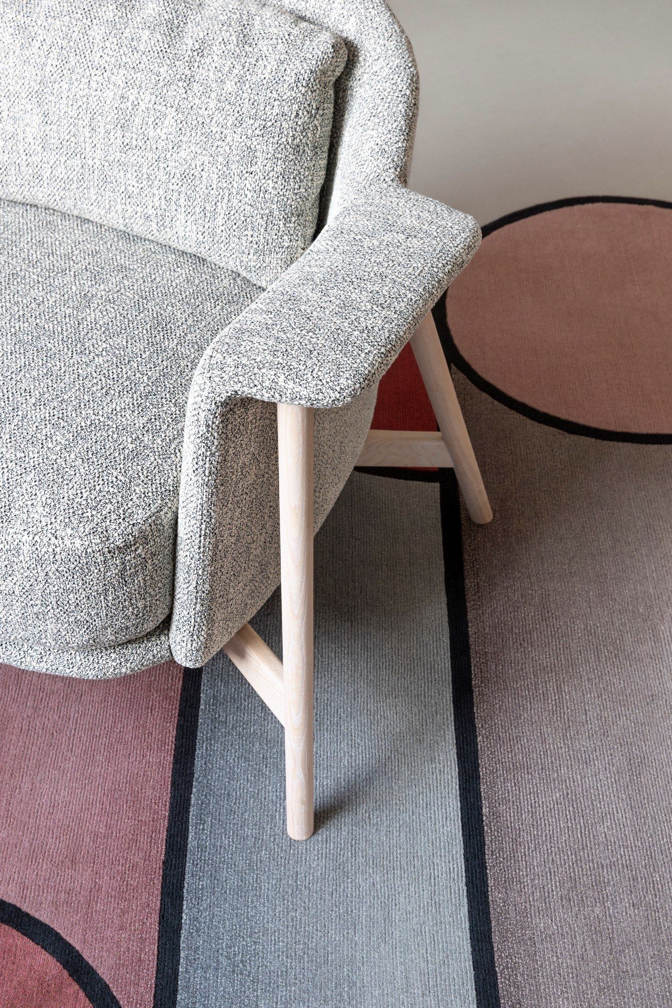 Тканевое кресло с подлокотниками Saba Italia ARCH-00035126 - Вид №6