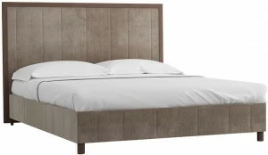 2486 Кровать с ортопедическим основанием 1.6 Модерн Лайт Серебряный дождь R-HOME