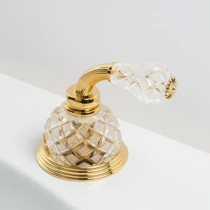 C62-334 C62-334 4-позиционный переключатель на ободе LO РУЧКА КУПОЛЬНАЯ Cristal & Bronze DÔME À MANETTES LOSANGE