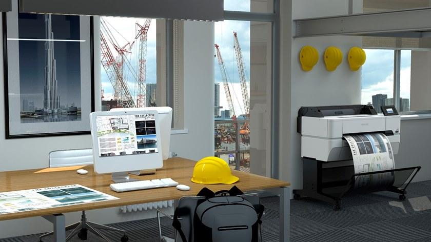 EPSON ITALIA Широкоформатный принтер для CAD-чертежей и ГИС-карт Surecolor™ sc-t C11cf853-01a0/02a0 - Вид №1