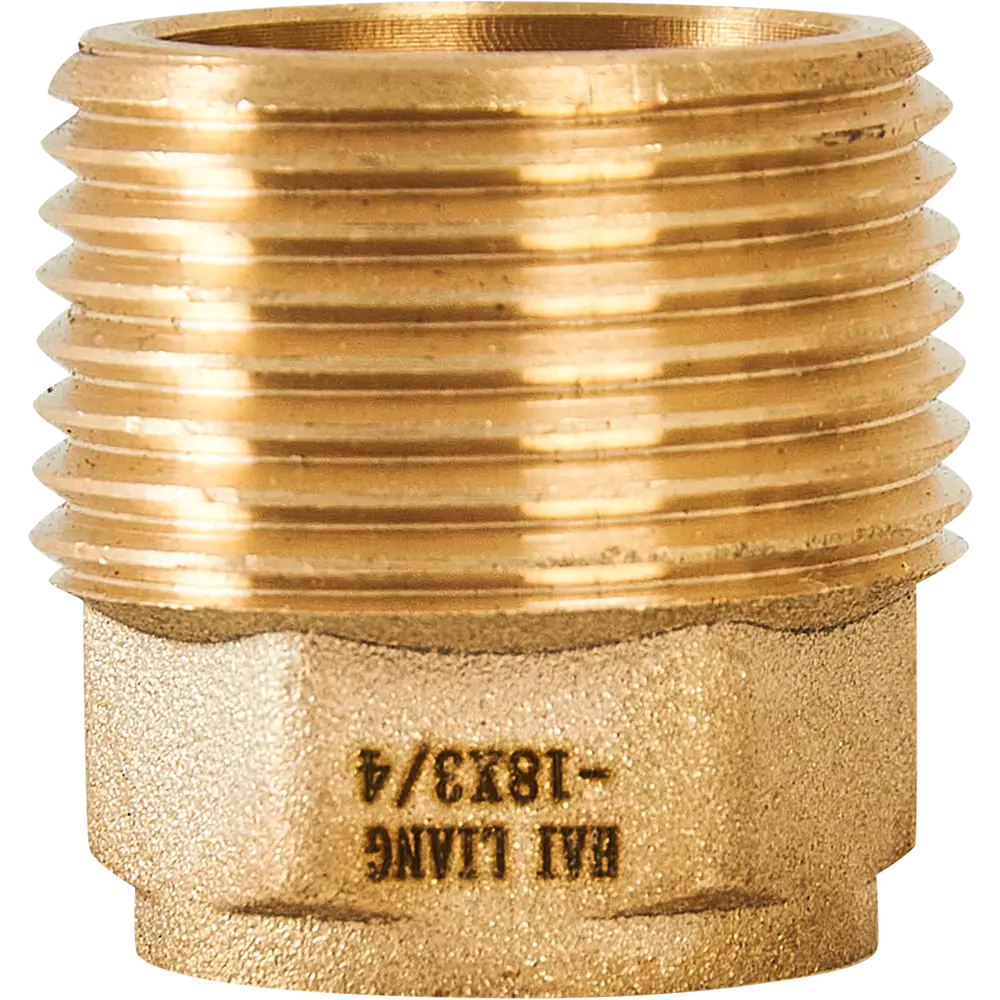 Муфта переходная Hailiang ø3/4"x18 мм наружная резьба медь 88673392 STLM-2152524  - Вид №1