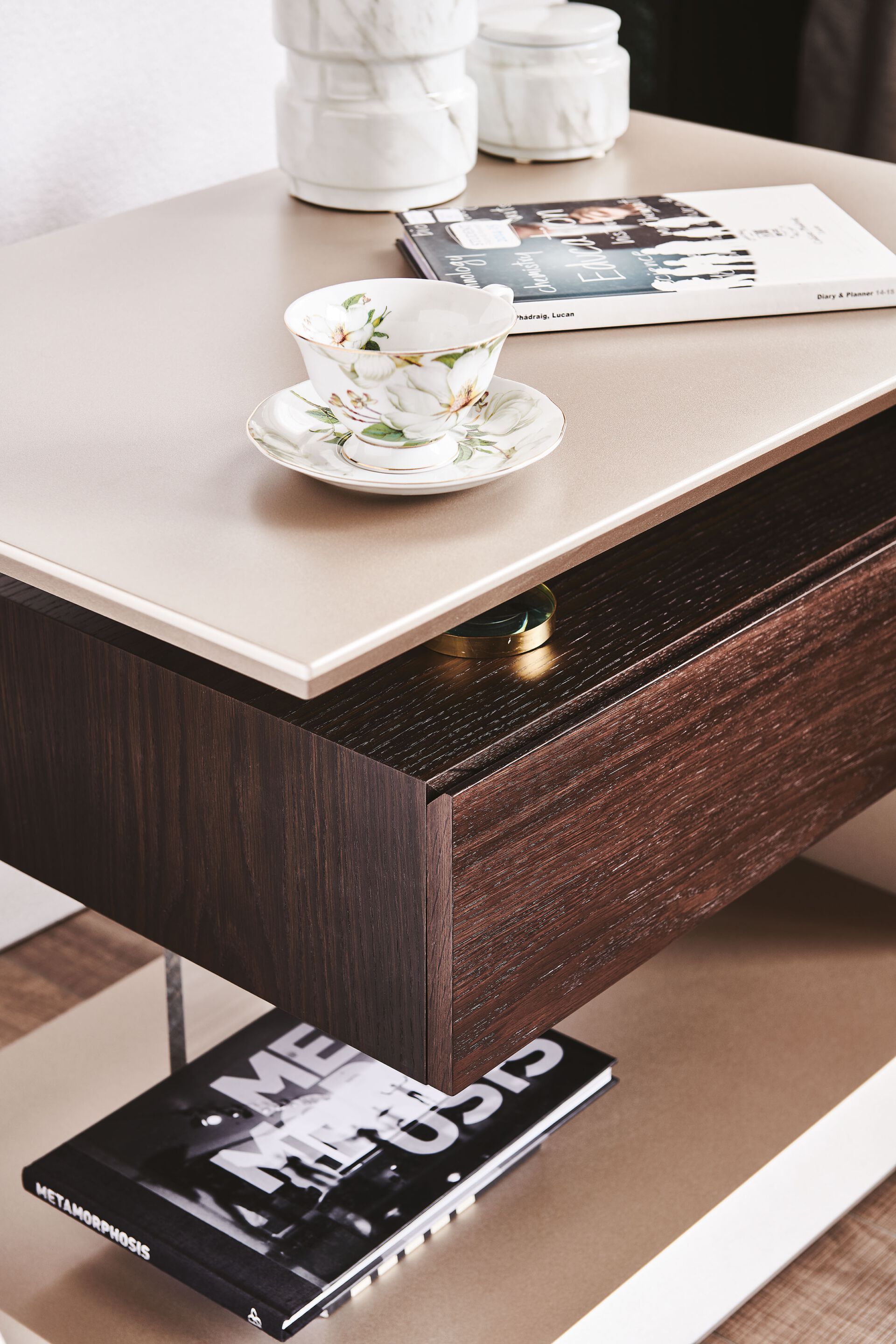 Деревянная тумбочка с ящиками Cattelan italia BIAGIO ARCH-00124916 - Вид №3