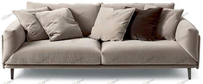 arflex Мягкий диван из ткани sun-id-1345765