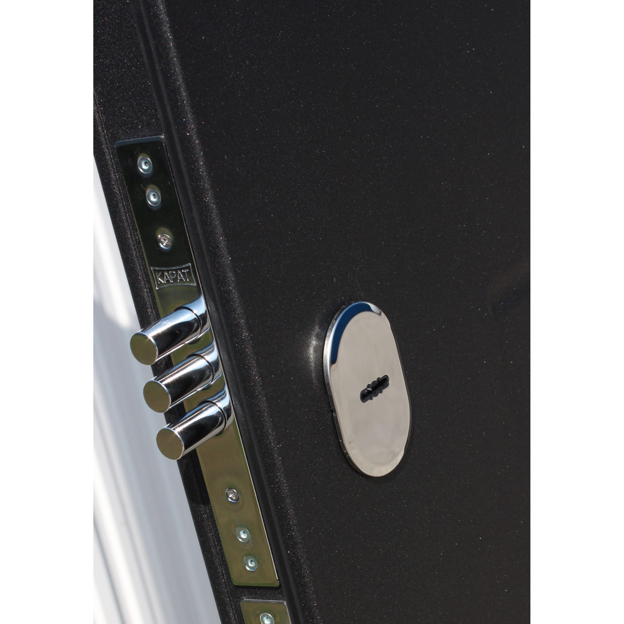 81960622 Дверь металлическая Гарда муар 960 мм левая, цвет дуб сонома Santreyd  - Вид №3