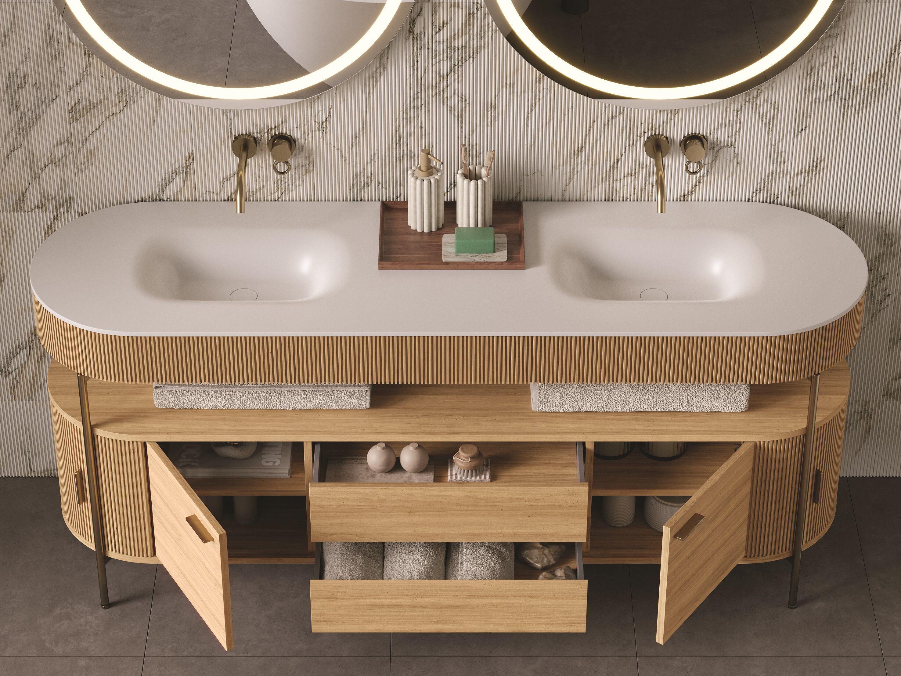 Напольная мебель для ванной MOMA Design Eclipse ARCH-00082000 - Вид №5