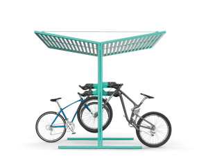 Стальной навес для велосипедов и мопедов