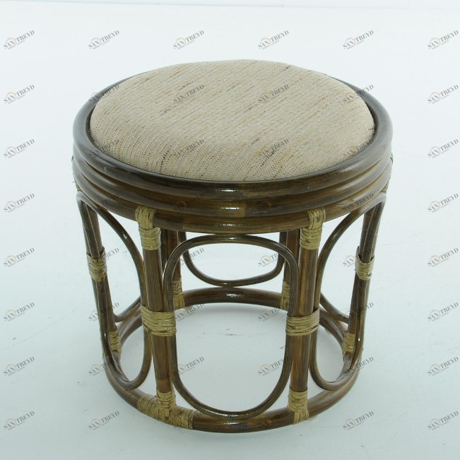 Табурет 45х45 см олива Calamus Rotan VINOTTI  00-3885365 Зеленый 