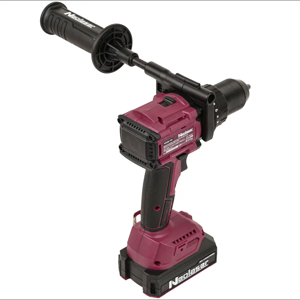 Дрель-шуруповерт аккумуляторная Neolaser NCDB-150 NL, 20 В Li-Ion 2x2.5 Ач STLM-2071265 - Вид №6