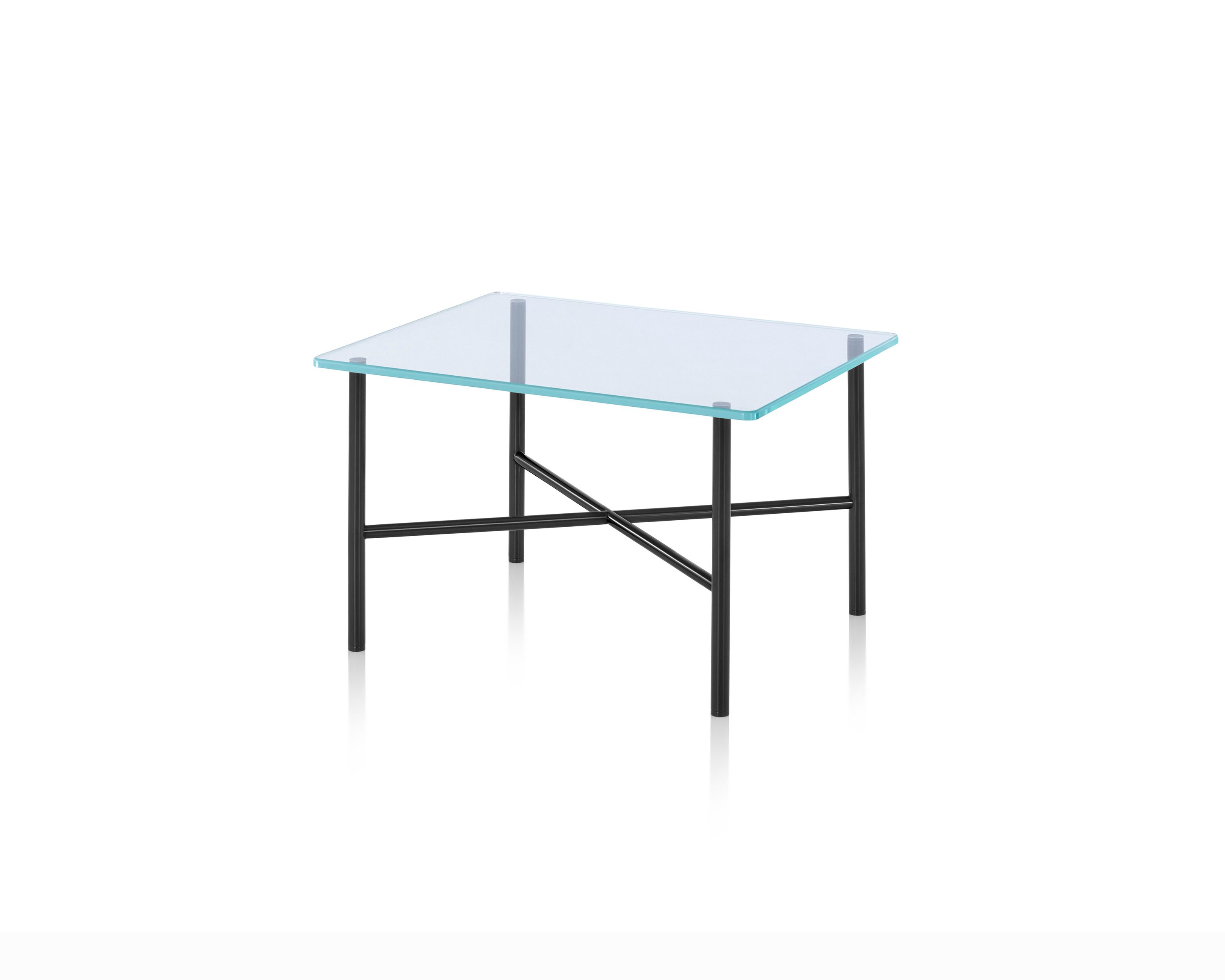 Прямоугольный стеклянный и металлический журнальный столик Herman Miller Layer ARCH-00033427 - Вид №16