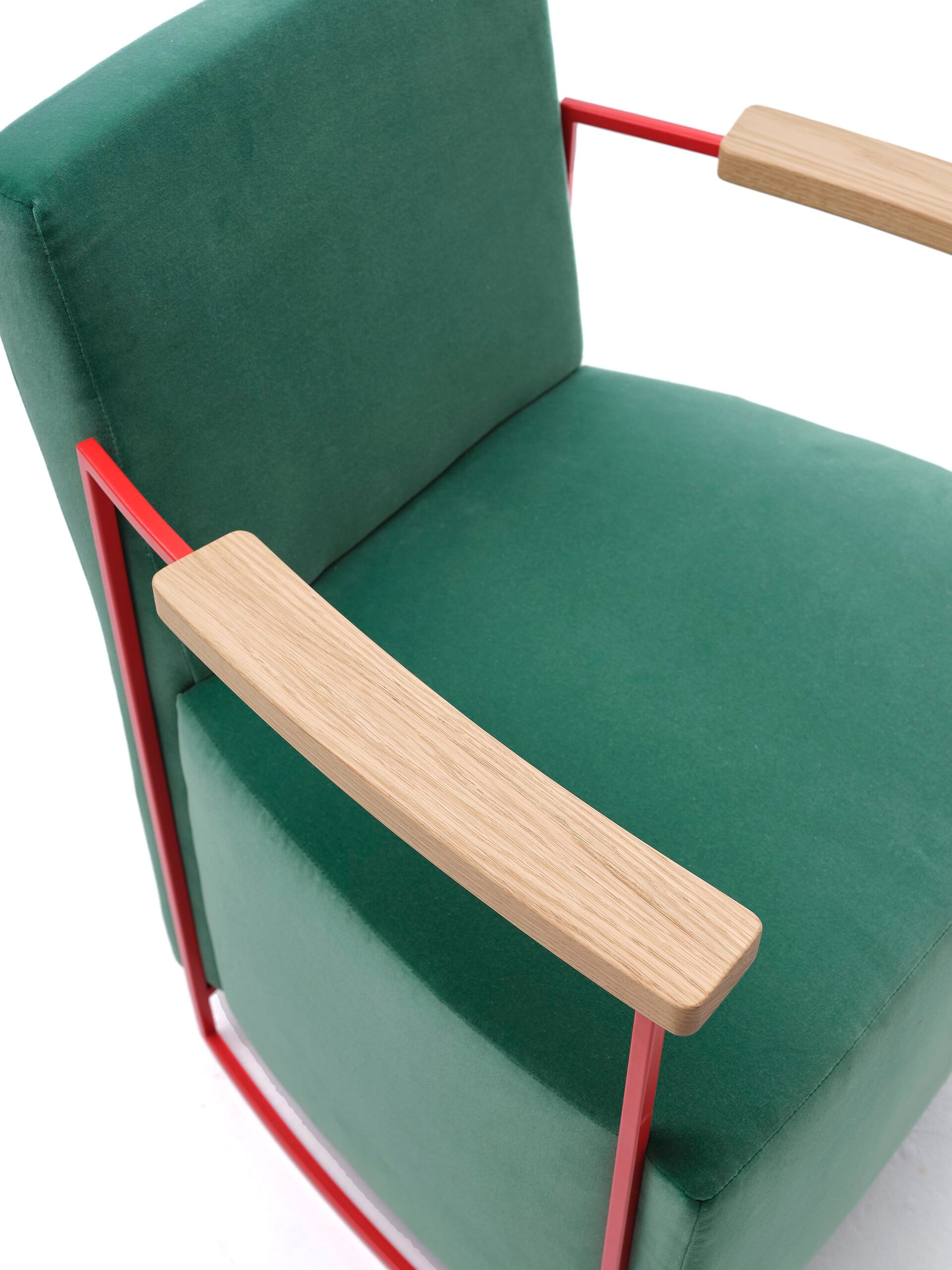 Стальное кресло с подлокотниками EPÒNIMO Gotham ARCH-00120960 - Вид №13