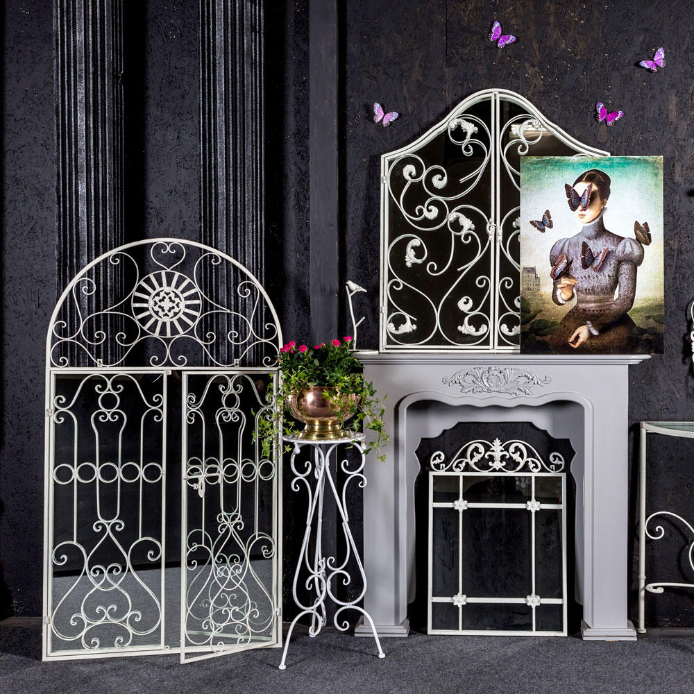 Кофейный столик круглый белый 27 см "Амбуаз" BYOBJECT ПЛЕТЕНИЕ 030051 Белый Object Desire  - Вид №3